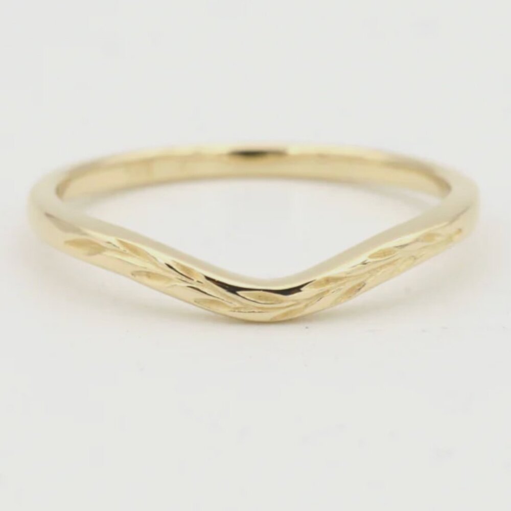 Erin Claus Curved Olive Band